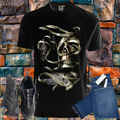 Skull Totenkopf Mumie T- Shirt Tshirt Mann Frau Damen Herren
