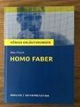 Textanalyse und Interpretation: Homo faber, Max Frisch (2016, Taschenbuch)