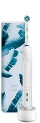 Oral-B Pro1 750 elektrische Zahnbürste mit Aufsteckbürste & Reise-Etui, NEU