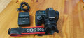 Canon EOS 90D 32.5MP DSLR-Kamera, EF50mm Objektiv & 2ter Accu