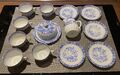 Seltmann Weiden China blau Porzellan Kaffee-/ Teeservice Milchkanne Butterglocke