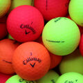 25 Callaway Superhot Bold Matte Bunt Golfbälle AAAA Lakeballs Top-Qualität Matt