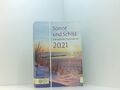 Sonne und Schild 2021. Buchkalender: Der evangelische Tageskalender 2021 im Buch