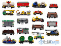 Lego® Eisenbahn Waggon RC TRAIN Wagen für RC Güter System ZUG