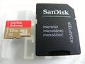 32GB Micro SDHC Card Extreme ( 32 GB MicroSDHC ) + Adapter SanDisk gebraucht