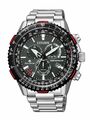 Citizen Eco-Drive Radio Controlled Uhr Herrenuhr Chrono Datum Silber CB5001-57E