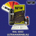 Raptor Lack Beschichtung 1er Set / tönbar, schwarz oder alle RAL Farben / Upol