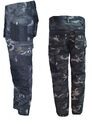 Arbeitshose Bundhose Multifunktion Hose Herren Schwarz Grau Camouflage Gr.46-56