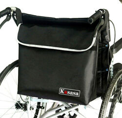 Rollstuhltasche Hinten Rollstuhl Tasche Seitentasche Rollstuhl Rucksack SchwarzD