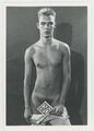 VINTAGE männlich Aktfoto Modell 1980er Jahre Mann männlich Akt Physique Homosexuell (A)