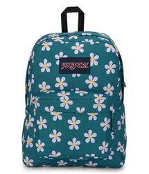 JanSport SuperBreak One, GroBer Rucksack, 25 L, 42 x 33 x 21 cm, Blue Neon