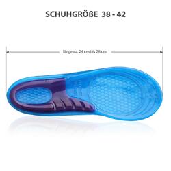 Einlegesohlen Gel Sport Fersensporn Orthopädische Schuh Einlage Größe 33 bis 47