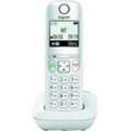 Gigaset A690 Schnurloses DECT-Telefon (Mobilteile: 1), weiß