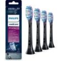 Philips Sonicare Aufsteckbürsten G3 Premium Gum Care HX9054, Standardgröße, mit Bürstenkopferkennung, schwarz