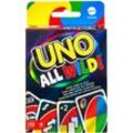 Mattel games Spiel, Kartenspiel UNO All Wild, bunt