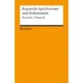 Russische Sprichwörter und Redensarten, Russisch/Deutsch, Taschenbuch