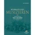 Weihnachtliches Musizieren, Violine (1. Lage) und Klavier - Anne Terzibaschitsch, Geheftet