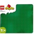 LEGO® Konstruktionsspielsteine Bauplatte in Grün (10980), LEGO® DUPLO Classic, (1 St), Made in Europe, grün