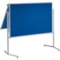 MAUL Moderationstafel MAULpro, klappbar - Textil blau