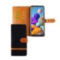 Hülle Handy Schutz für Samsung Galaxy A21s Case Cover Tasche Wallet Etui Bumper