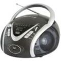 Trevi CMP 542 Boombox mit CD, MP3, FM-Radio - grau