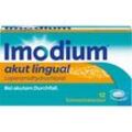Imodium akut lingual Schmelztabletten 12 St