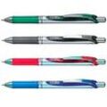Pentel EnerGel BL77 Gelschreiber schwarz, blau, rot, grün 0,35 mm, Schreibfarbe: farbsortiert, 4 St.
