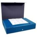ELBA Heftbox 6,5 cm blau