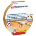 tesa Montageband POWERBOND schmal 55714 doppelseitiges Klebeband 9,0 mm x 5,0 m, 2 Rollen