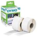 DYMO Endlosetikettenrollen für Etikettendrucker S0722400 weiß, 89,0 x 36,0 mm, 2 x 260 Etiketten