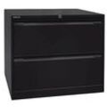 BISLEY Hängeregistraturschrank schwarz 2 Schubladen 80,0 x 62,2 x 71,1 cm