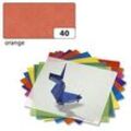 folia Transparentpapier orange 42 g/qm 25 Bogen