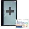 FIRST AID ONLY Medizinschrank DIN 13157 schwarz