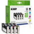 KMP E125V schwarz, cyan, magenta, gelb Druckerpatronen kompatibel zu EPSON T1295L, 4er-Set