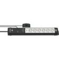 brennenstuhl Premium-Line Comfort Switch Plus 6-fach Steckdosenleiste mit Fußschalter 3,0 m schwarz