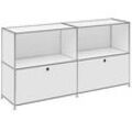 viasit Sideboard System4, 42511 weiß 152,9 x 40,4 x 80,7 cm