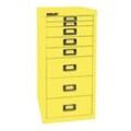 BISLEY MultiDrawer™ L298 Schubladenschrank gelb 8 Schubladen 27,8 x 38,0 x 59,0 cm