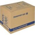 10 tidyPac® Umzugskartons Transport Box L 50,5 x 35,5 x 37,0 cm
