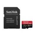 SanDisk Speicherkarte microSDHC-Card Extrem PRO 32 GB