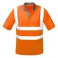 elysee® unisex Warnschutz Shirt CARLOS orange Größe M