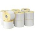 ZEBRA Endlosetikettenrollen für Etikettendrucker 800264-255 weiß, 102,0 x 64,0 mm, 12 x 1100 Etiketten