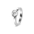 JETTE Damenring SOLITAIRE 86505347