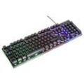 Renkforce kabelgebundene USB-Gaming-Tastatur Tastatur (Beleuchtet)