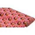Bio-Baumwolljersey "Kidswear – Sally the Snail" by Hamburger Liebe, rosa-color