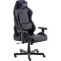 DXRacer Gaming Stuhl D-Serie, OH-DE01-N Kunstleder schwarz