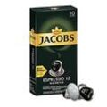 Jacobs Professional Espresso 12 Ristretto Kaffeekapseln, Röstkaffee, 10 x 52 g, Nespresso®-kompatibel, gemahlen