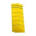 Rückenschild, Rückenbreite 60 mm, selbstklebend, 10 Stück, gelb