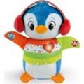 Clementoni® Kuscheltier Baby Clementoni, Tanz-mit-mir Pinguin, mit Licht- und Soundeffekten, bunt