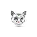 Bead Katze silber