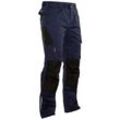 Jobman J2321-blau/schwarz-42 Handwerker Hose, normale Größe +5cm Dunkelblau, Schwarz Kleider-Größe: 42